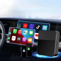 CarlinKit Wireless Carplay Android Auto Adapter Wifi 5G 2 in 1 Android Auto Wireless AI Box for Mazda Kia Spotify OEM Car Screen