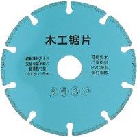 110mm Angle Grinder Cutting Machine Woodworking Saw Blade U-shaped Teeth Cutting of Wood Steel Nails Aluminum PVC Cutting Blades