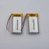 2pcs 3.7V 500mAh 1.85Wh Polymer Li Lithium Battery 802035 Repair Controller Bluetooth Speaker Headphones GPS Sat Nav Mp3 Mp4