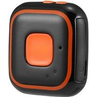 Kids Elder GPS Tracker V28-black Locator Pendant Two Way Calls Fall Alarm Free APP WIFI GPS LBS Tracking SOS Calling gps tracke