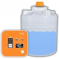Moray ME201R Tuya APP Wireless Intelligent Temperature Detect Time Display Alarm Indicator Ultrasonic Tank Liquid Level Monitor
