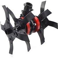 Electric Lawn Mower Accessory Wheels Weeder Wheel Deep Tillage Wheel Accessories Weeder Wheel Loose Whee Garden Tiller Head