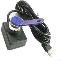 USB iButton TM probe DS1990A Zinc Alloy probe iButton probe/reader DS1990A TM iButton Reader USB Plug and play