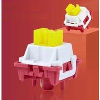 LEOBOG Nimbus V3 Linear Switches 34gf 5Pin POM Stem Yellow Axis For PC Gaming Mechanical Keyboard MX Switch Pre Lubed Custom DIY