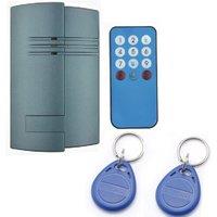 125KHZ RFID access control system /Building intercom access board +10cards 122X76X22mm