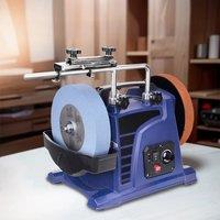 Electric Water Grinder 220V Benchtop Wheel Polisher Low-Speed Water-Cooled Knife Sharpener Household