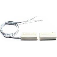 10pairs/lotMC-38 Wired Door Window Sensor Magnetic Switch Home Alarm System Detector NC type