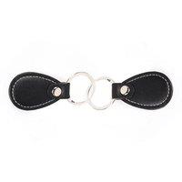 10pcs leather Hotel Keyfob EM4100 RFID 125 KHz leather ID Card for Access Control ID smart card Keys