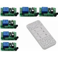 1000M Long Range AC 220 V 1 CH 1CH 10A RF Wireless Remote Control Switch System Transmitter+Receivers window/Garage Doors