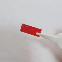 Size 20x8x1mm Rectangle Shape Red Light Pass 635nm IR Narrow Bandpass Filter Glass NBP635-40nm