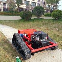27HP super powerful slope remote contril crawler lawn mowing robot