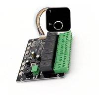 6 channel Fingerprint Identification Module Fingerprint Authentication Control Relay Module for Access Control