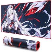Redragon EISA P047 Anime Gaming Mouse Pad - Smooth Lycra Surface, Anti-Slip Rubber Base, Spill-Resistant, Durable 5mm Thick