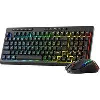 Redragon S142 Wireless Gaming Keyboard & Mouse Combo, 98 Keys K515 PRO Wireless Keyboard and4800 DPI 2.4Ghz Gaming Mouse