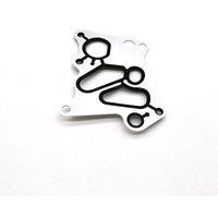 Engine Oil Cooler Gaskets Rubber For Mercedes Benz M271 W204 C180 C200 E200 SLK200 C250 SLK200 SLK250 2711840280