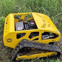 Special Price Grass remote control lawn mower Crawler RC Mower With Track