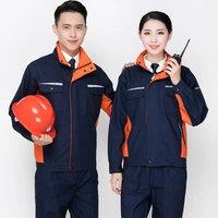 Work Clothing Set Men Women Antifouling Jacket+Pants Spring Autumn Machine Repair Workshop COverall Durable Worker Uniforms