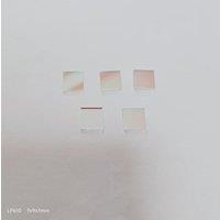 5Pcs Total Size 9x9x1mm 610nm IR Long Band Pass Filter Glass AR Coated LP610