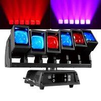 Infinite focusing LED Beam Light 6X60W RGBW 4IN1 LED Moving Head Light DMX Control DJ Party Lighting Equipments for Disco Stage