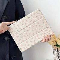 For iPad Mini 7/6 8.3inch Case Shockproof Protect Cover With Auto-sleep/Wake Up Function Tri-fold Caster Stand Tablet Shell