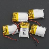 Wholesale 5pcs 3.7V 80mAh 0.296Wh Polymer Li Lithium Battery 501221 Li-ion For Bluetooth Speaker Headset Glasses Smart Watch DIY