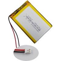3.7V 1500mAh 5.55Wh Li-Polymer Li Lithium Battery 454261 JST-PH 2.0mm 2Pin Plug Repair Controller GPS DashCam Bluetooth Speaker