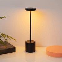 LED Touch Sensor Table Lamp 3Colors Adjustable Simple Rechargeable Desk Lamp Bedside Creative Ambient Light Bar Room Decor Light