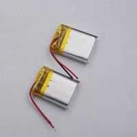 2pcs 3.7V 250mAh 0.925Wh Polymer Li Lithium Battery 602025 Li-ion For Bluetooth Speaker Headphones GPS Sat Nav Driving Recorder