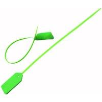 100pcs/pack Flexible Cable Ties 860-960Mhz uhf rfid Label Logo Printed Plastic Marker Cable Zip Ties With Tags