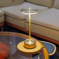LED Table Lamp Rechargeable Reading Wireless Lights USB Touch Three-tone Desk Night Light Infinitely Dimmable Atmosphere Lightin