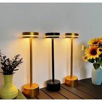 Touch Small Night Light LED Aluminum Material Desk Light Adjustable Brightness Reading Table Lamp for Gift Bedroom Home Decor