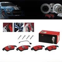 Brembo P85145N Premium Ceramic Front Disc Brake Pad Set Fit For AUDI/AUDI (FAW) OE# 4G0698151AA