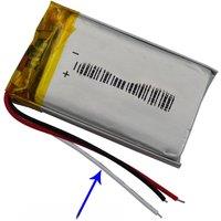 3.7V 500mAh 1.85Wh Polymer Li Lithium Battery 502540 Thermisor 3-Wires For GPS Bluetooth MP4 Car Camera Headset DashCam Driving