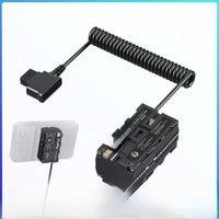 SmallRig D-Tap to Dual-Sided for NP-F Dummy Battery, with USB-C DC Port LED Display for Monitor Wireless Video Transmitters 4884