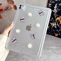 For 2024 iPad Pro11 M4 Case iPad Air 3 4 5 11 iPad Pro 11 10Gen 10.9 10.2 9th 8th 7th 9.7 6th 5th TPU Drip Glue Glitter Powder