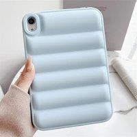 For Apple iPad Mini 7 6 8.3Inch Case TPU+Fuel Injection Back Cover for iPad Mini 4 5 7.9Inch Cover