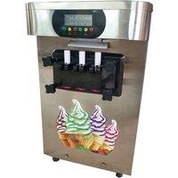 Three Flavors Ice Cream Maker Machine For Ice Cream Commercial Automatic Desktop Small Ice Cream Machine