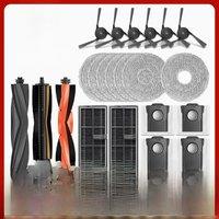 For Dreame X40 Master Accessories Rubber Main Side Brush Mop Cloth Dust Bag HEPA Filter Robot vacuum cleaner Replacement Parts