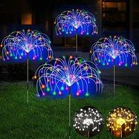 Solar Firework Lights Outdoor Waterproof IP65 Solar 8 Lighting Modes Fairy String Light Christmas Lighting Garden Decoration