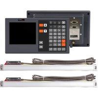 2 3 Axis Digital Readout Linear Scale Dro Kit Set YH200-2 YH200-3 5U 5V TTL Linear Glass Encoder for Machines