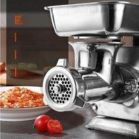 1100W High Quality Stainless Steel Meat Grinders Electric Small Automatic Sausage Chicken Bones Maker Multi functional Mincer
