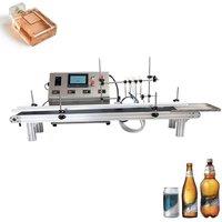Factory small four head perfume oil beverage juice bear water bottle automatic liquid filling machine