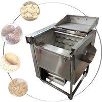 Hair Roller Washing Machine Ginger Lotus Root Medicinal Herbs Potato Radish Automatic Hair Roller Cleaning Peeling Machine
