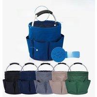 Tool Organizers Bag 17L Collapsible Tool Bag Laundry Organizer Outdoor Camping Garden Harvest Basket Bathroom Storage Wash Bag