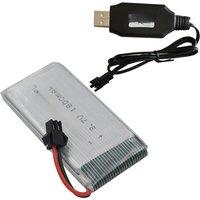 3.7V 1800mAh 6.66Wh 25C Rechargeable Li Lithium Polymer Battery 903465 LiPo SM Plug For Model Vehicle RC Quadcopter Drone