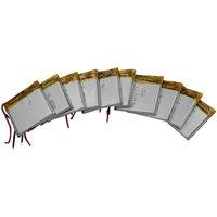 Wholesale 10pcs 3.7V 280mAh Rechargeable Li Lithium Lipo Battery 303030 For GPS Sat Nav Car Camera DVC DVR Driving Recorder DIY