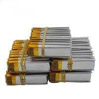 Lots 50pcs 3.7V 130mAh 0.481Wh Li Lithium Battery 501035 Lipo Cell For GPS Sat Nav Camera MP3 Music Player Driving Recorder