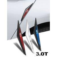 4pcs pvc car door Protect 3d car stickers auto car accessories for 1.4T 1.5T 1.6T 1.8T 2.0T