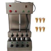 4 Cones Spiral Pizza Cone Molding Moulding Machine Cheap Pizza Cone Making Forming Maker Rotary Pizza Cone Oven Warmer Showcase