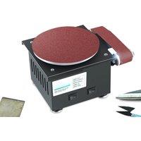 Electric Belt Sander DIY High Speed Sanding Disc Machine Knife Sharpener Blade Opener Benchtop